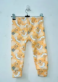 Stylish Printed Soft Woolen Fabric Multicolor Kids Pyjama (Pack of 3)-thumb4