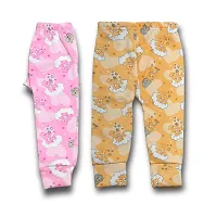 Kids Winter Wool Pyjama Elastic Waistband Lower For Kids-thumb1