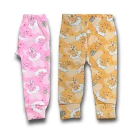 Premium Kids Baby Boy and Girl Unisex Woolen Winter Warm| Lower Track Pants| Woolen Pajami/Pajama| Regular Fit Soft Fleece Inside-Pack of 3-thumb2