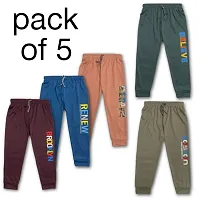 Summer Wear 5pcs Pyjamas  Trackpants joggers for kids Lower Multicolor-thumb2