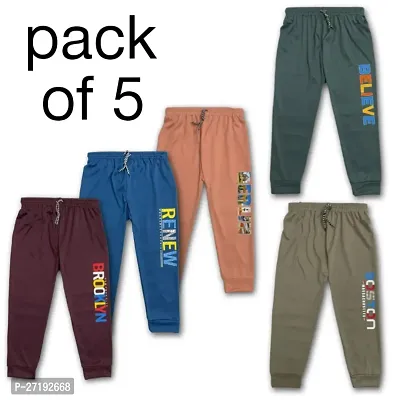 Summer Wear 5pcs Pyjamas  Trackpants joggers for kids Lower Multicolor-thumb3