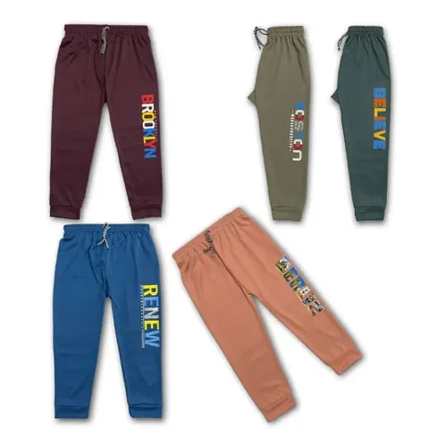 Trendy Polyester Trousers for Boys 