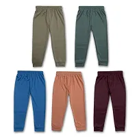 Stylish Polyester Track Pants For Kids Pack Of 5-thumb4