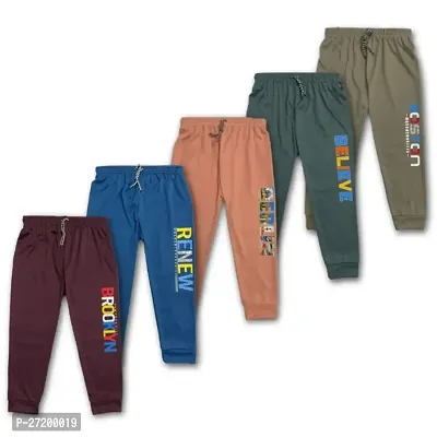 Boys Summer Wear Track Pant  For Daily use Pack of 5-thumb5