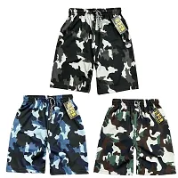 Classic Polyester Printed Shorts for Kids, Pack of 6-thumb4