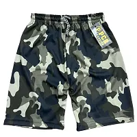 Classic Polyester Printed Shorts for Kids, Pack of 6-thumb1