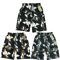 Classic Polyester Printed Shorts for Kids, Pack of 6-thumb2