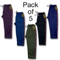 Boys Summer Wear Track Pant  For Daily use Pack of 5-thumb1