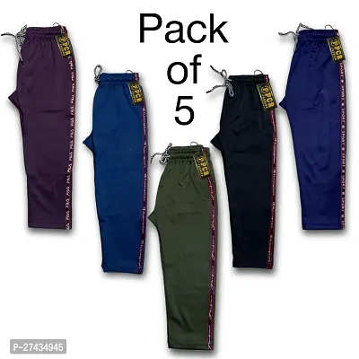 Boys Summer Wear Track Pant  For Daily use Pack of 5-thumb2