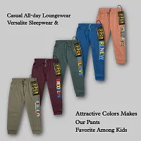 Stylish Polyester Track Pant for Kids Pack Of 5-thumb3