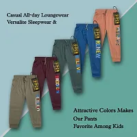 Stylish Polyester Track Pant for Unisex Kids Pack Of 5-thumb3