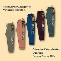 Stylish Polyester Track Pant for Unisex Kids Pack Of 5-thumb2