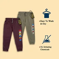 Stylish Polyester Track Pant for Unisex Kids Pack Of 5-thumb3