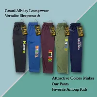 Stylish Polyester Track Pants for Kid, Pack of 5-thumb2