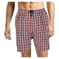 Men Cotton Blend Regular Shorts Pack of 3-thumb2