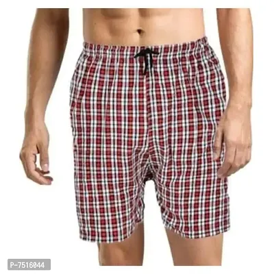 Men Cotton Blend Regular Shorts Pack of 3-thumb3