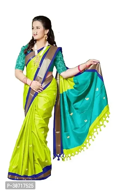 Trendy Art Silk Border Saree For Women