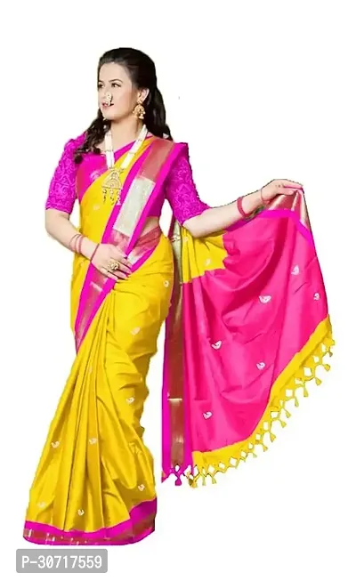 Trendy Art Silk Border Saree For Women