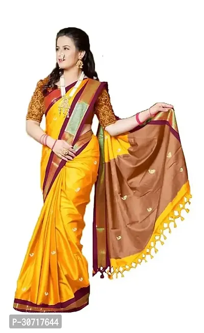 Trendy Art Silk Border Saree For Women