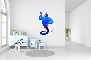 Kamya Home Decor Blue Jenni Wall Sticker (Multicolor PVC Vinyl)-thumb1