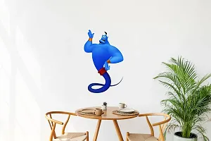 Kamya Home Decor Blue Jenni Wall Sticker (Multicolor PVC Vinyl)-thumb3