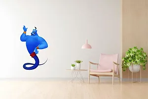 Kamya Home Decor Blue Jenni Wall Sticker (Multicolor PVC Vinyl)-thumb2