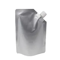 Useful 750 ML Capacity - 100 Pcs - Aluminum Three Side Seal Pouch for Packing Beverages-thumb2