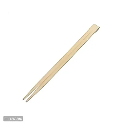 Adaamya? Set of 10/20 / 50 Pairs - Natural Round Bamboo Reusable Chopsticks, Size 7.5 Inch (Color & Design May Vary) (25)-thumb4