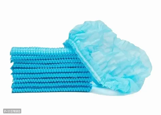 Rakshakavach Non Woven Disposable Caps (Pack of 100)