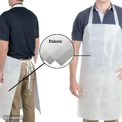 Disposable Non Woven Apron Multi-use Universal fit (White) 10 Pcs. - Sold by Smark-thumb5