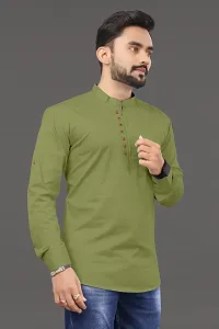 R Creation IRP Men's Pure Cotton Kurta-thumb1