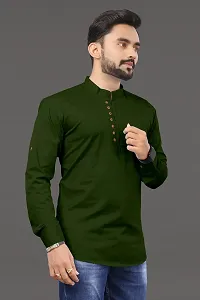 R Creation IRP Men's Pure Cotton Kurta-thumb1