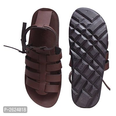 Mens Stylish Casual Sandal In Synthetic Leather-thumb5