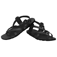 Mens Stylish Casual Sandal In Synthetic Leather-thumb1