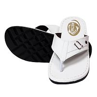 Men's Stylish Whie Synthetic Leather Casual Slipper-thumb4