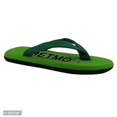 Men's High Fashion Green EVA Casual Slippers-thumb0