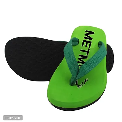 Men's High Fashion Green EVA Casual Slippers-thumb3