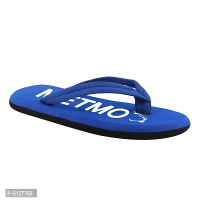 Men's High Fashion Blue EVA Casual Slippers-thumb0