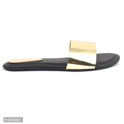 Women's Synthetic Stylish Slip on Fancy Flat Slippers-thumb3