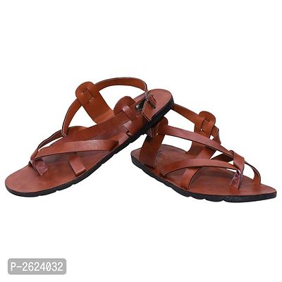 Mens Stylish Casual Sandal In Synthetic Leather-thumb4