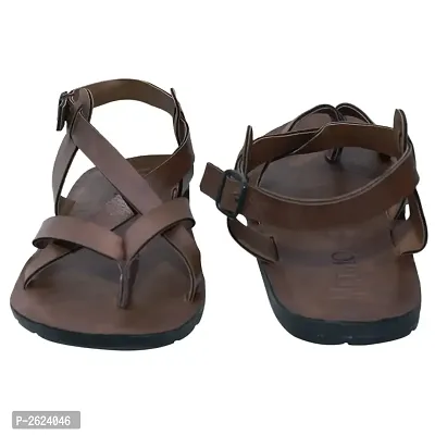 Mens Stylish Casual Sandal In Synthetic Leather-thumb3