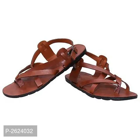 Mens Stylish Casual Sandal In Synthetic Leather