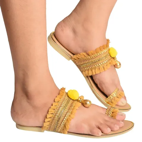 Elegant Solid Synthetic Fancy Women's Slippers