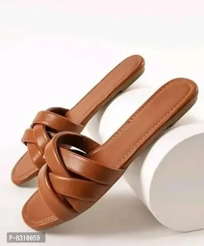 Women Casual Brown Stylish Sandal-thumb0