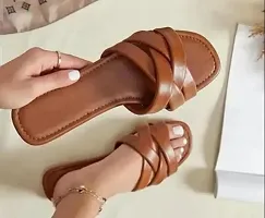 Women Casual Brown Stylish Sandal-thumb1