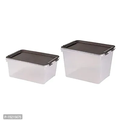 Stylish Fancy Plastics Containers Pack Of 2