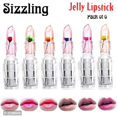 Sizzling Jelly Lipstick Pack of 6