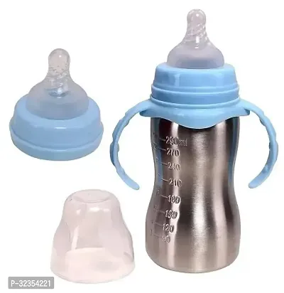 Stainless Steel Baby Feeding Bottle, 250ml-thumb2