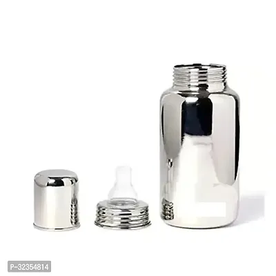 Stainless Steel Baby Feeding Bottle, 250ml-thumb0