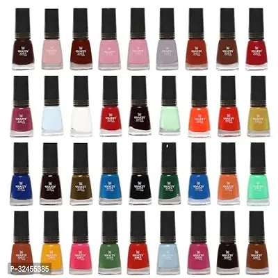 Stylish Light Dark Mixed Color Combination Nail Polish (Multicolor Pack of 36-5ml)